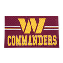Embossed Mat, Cross Hatch, Washington Commanders,41em5032ch