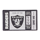 Turf Mat, Oakland Raiders,41lm3822