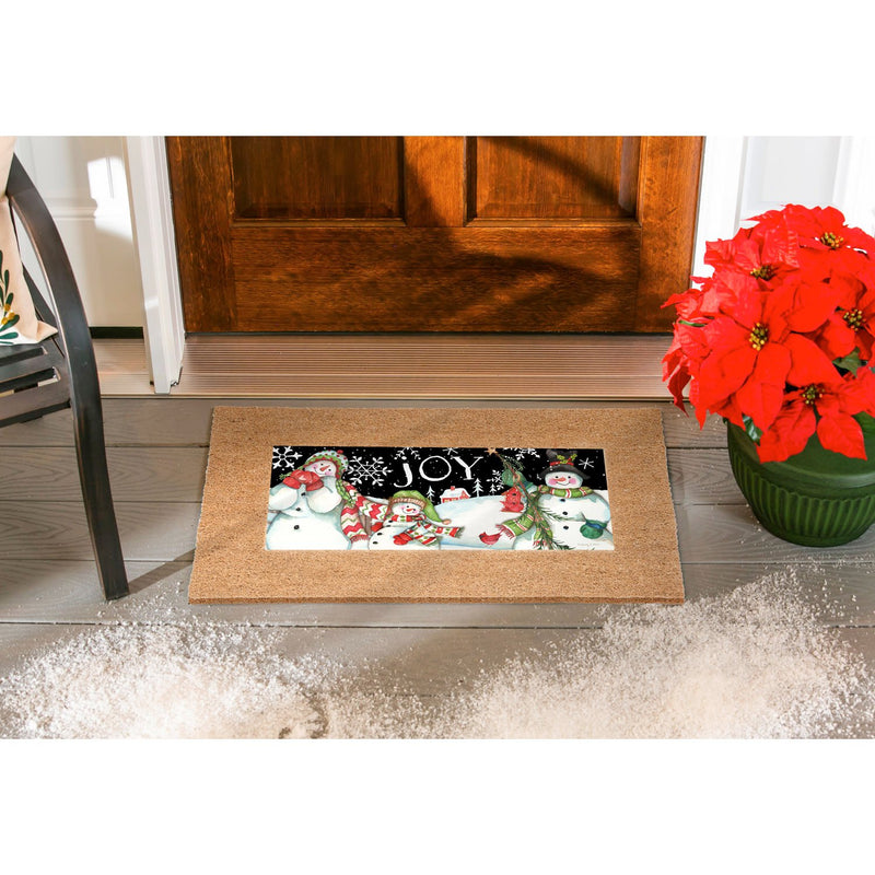 Snowman Holiday Sassafras Switch Mat