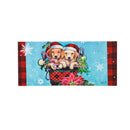 Christmas Puppy Bucket Sassafras Switch Mat