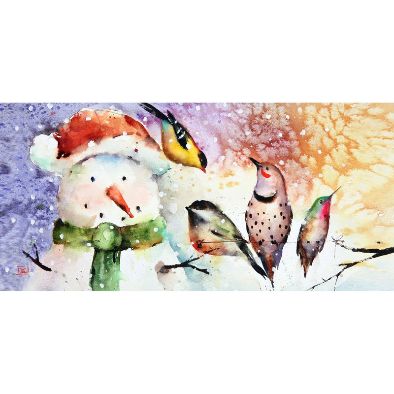 Snowman and Friends Sassafras Switch Mat