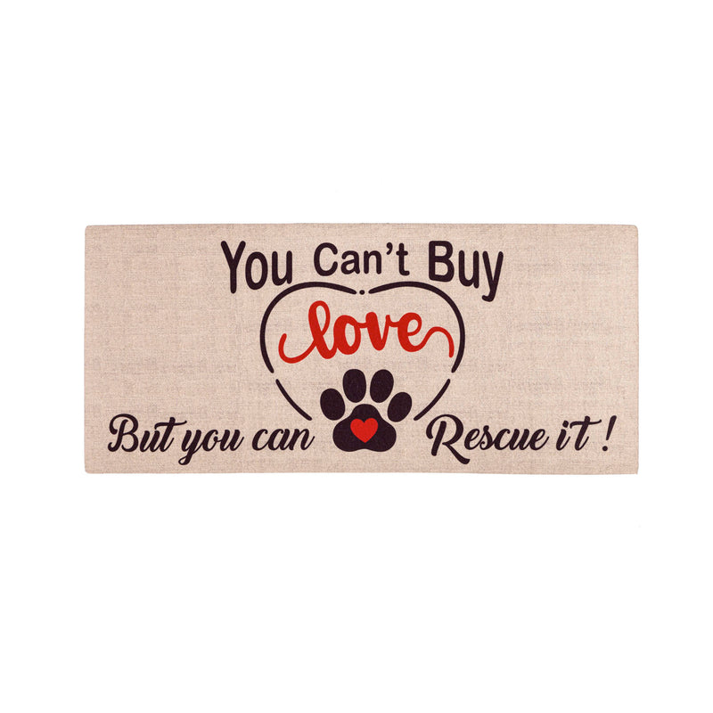 You Can't Buy Love Sassafras Switch Mat, 22"x0.25"x10"inches