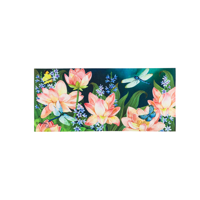 Evergreen Floormat,Lotus Lake Sassafras Switch Mat,22x10x0.25 Inches