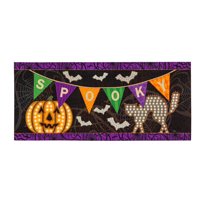 Evergreen Floormat,Spooky Lights Sassafras Switch Mat,22x0.2x10 Inches