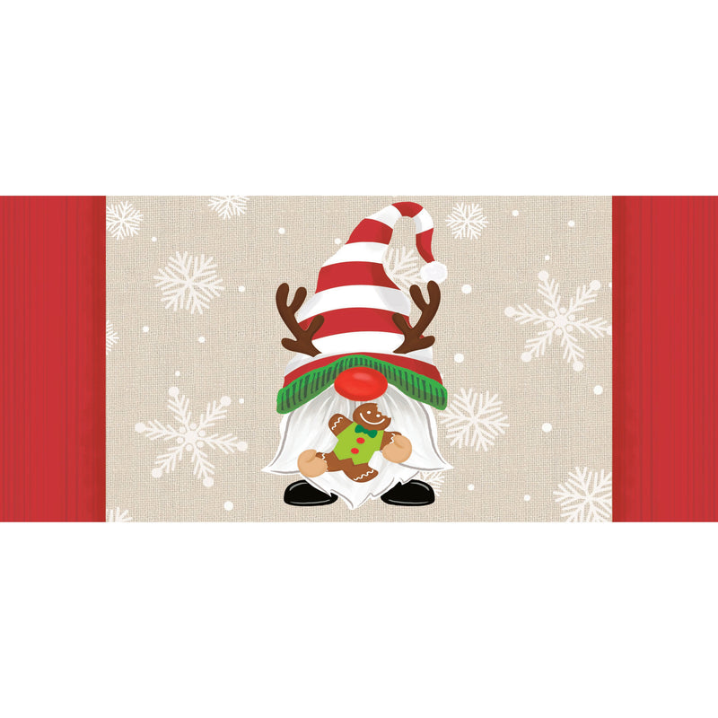 Evergreen Floormat,Holiday Gnome Sassafras Mat,0.2x22x10 Inches