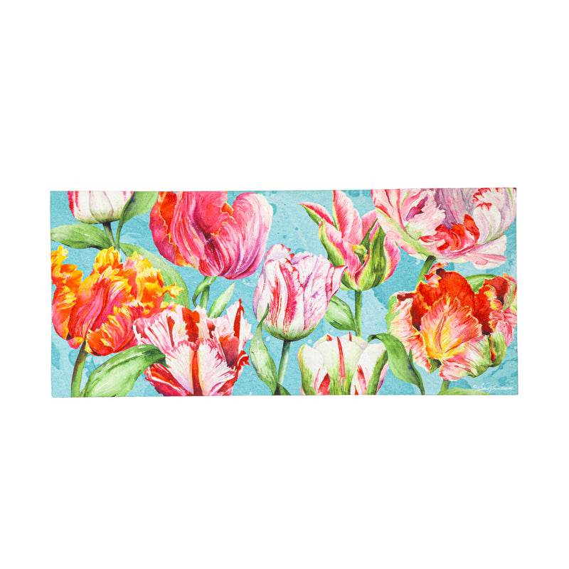 Evergreen Floormat,Tulip Season Sassafras Switch Mat,22x0.2x10 Inches