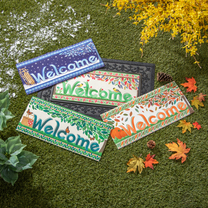 4 Season Trees Sassafras Mat, Set of 4
