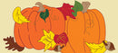 Pumpkin Applique Sassafras Switch Mat