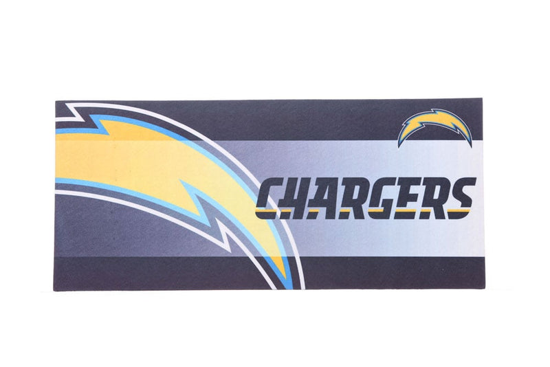 Evergreen Floormat,Decorative Insert Mat, San Diego Chargers,22x10x0.2 Inches