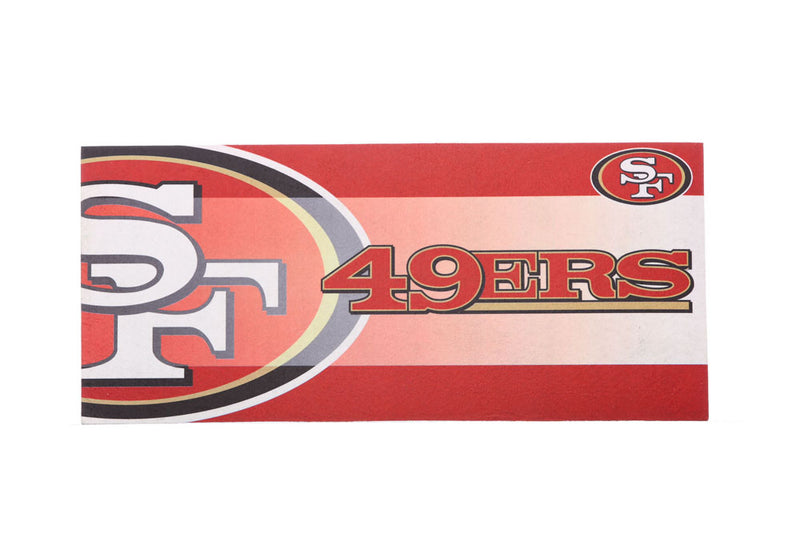 Evergreen Floormat,Decorative Insert Mat, San Francisco 49ers,22x10x0.2 Inches