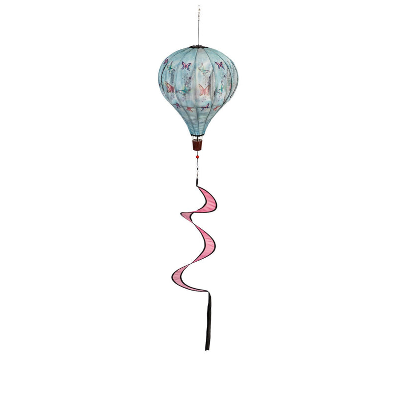 Butterflies Balloon Spinner,15"x15"x55"inches
