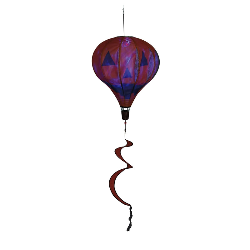 Evergreen Ballon Spinner,Jack-O-Lantern Solar Balloon Spinner,15x15x55 Inches