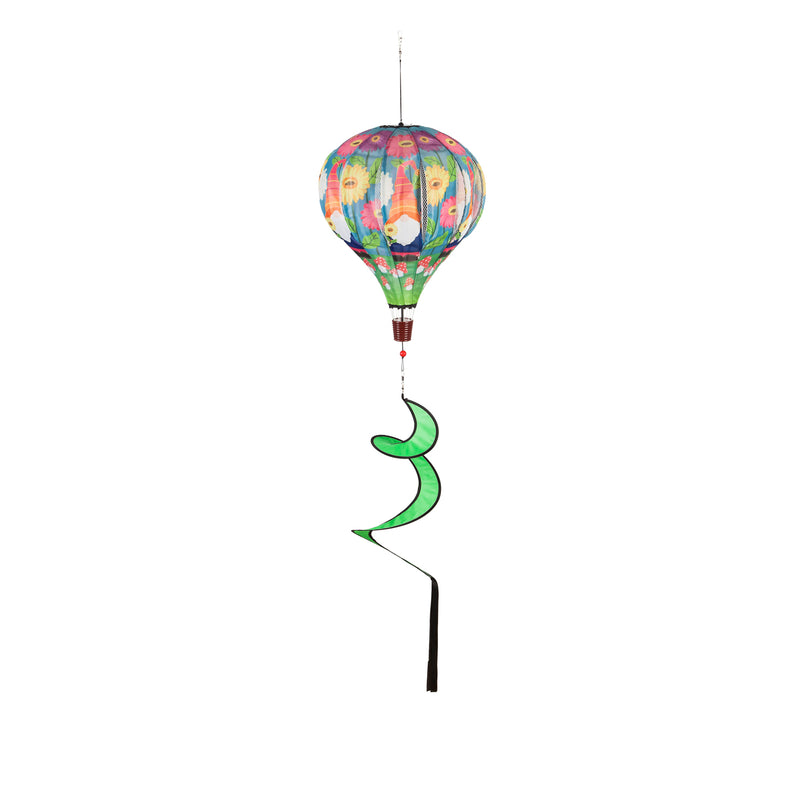 Evergreen Ballon Spinner,Garden Gnome Balloon Spinner,55x15x15 Inches