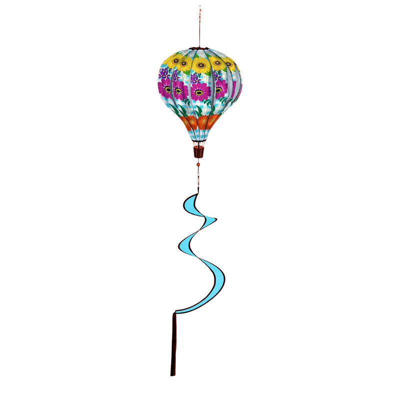 Plaid Floral Balloon Spinner,45b356