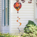 Fall Floral Home Sweet Home Burlap Balloon Spinner,45bb519
