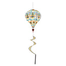 Patterned Bee Burlap Balloon Spinner,45bb589