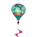 Welcome Friends Frog Burlap Balloon Spinner,45bb612