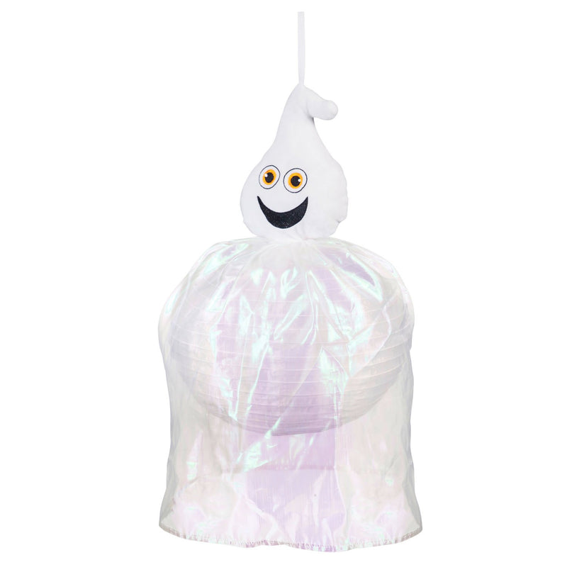 Ghost Beaming Buddies Collapsible Lantern,14"x14"x24"inches