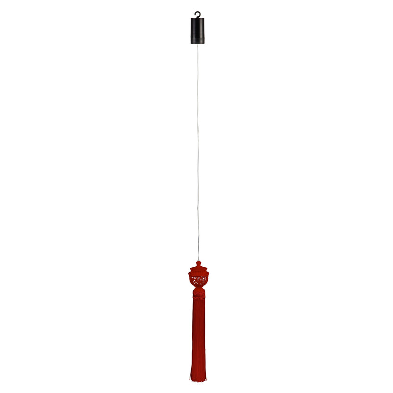 Lighted Tassel, Red,45t357bl