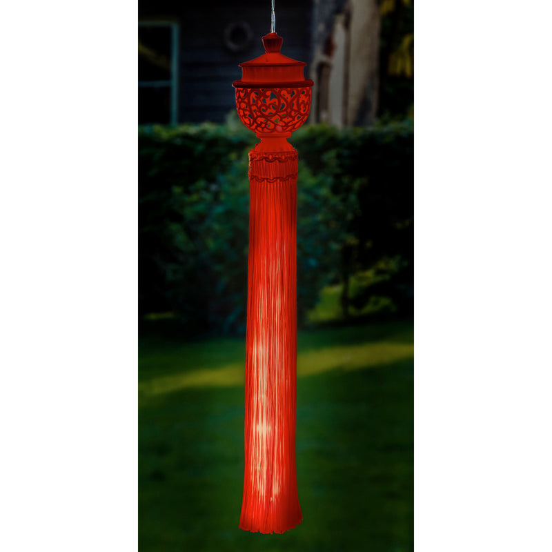 Lighted Tassel, Red,45t357bl