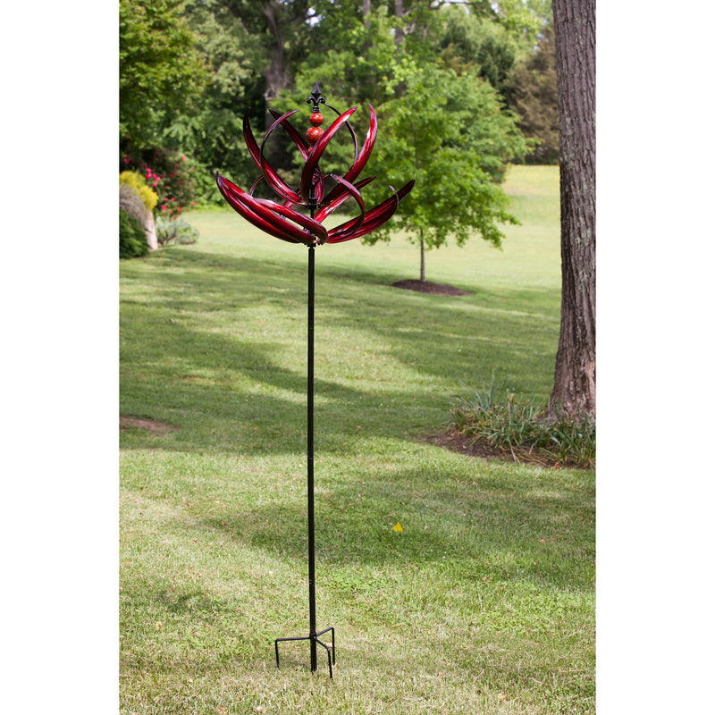Evergreen 91" Waves in Motion Wind Spinner, 27''x 91'' x 27'' inches