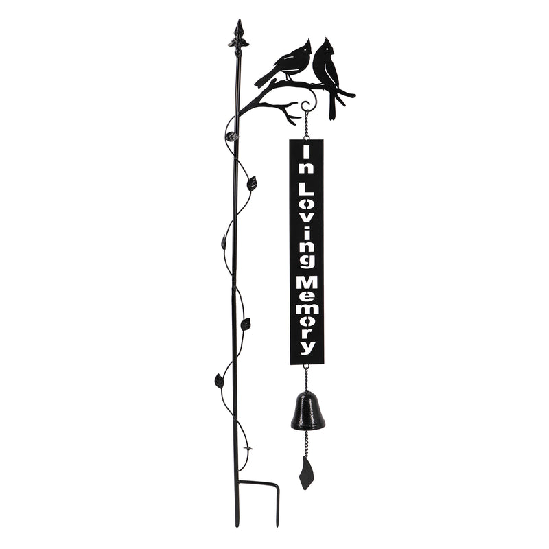 In Loving Memory Garden Stake w/bell,47m3596