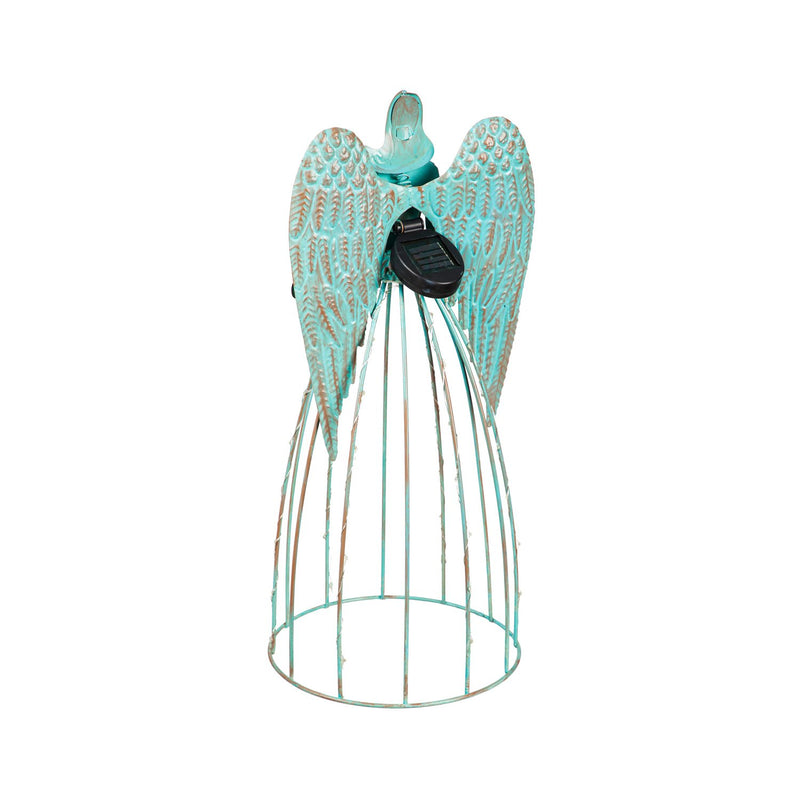 21"H Metal Angel Garden Statuary/Trellis,47m3626
