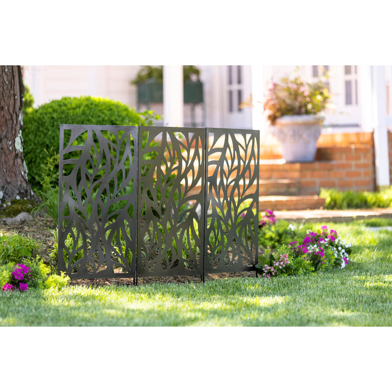 Silhoutte Leaves Garden Screen,47m3639