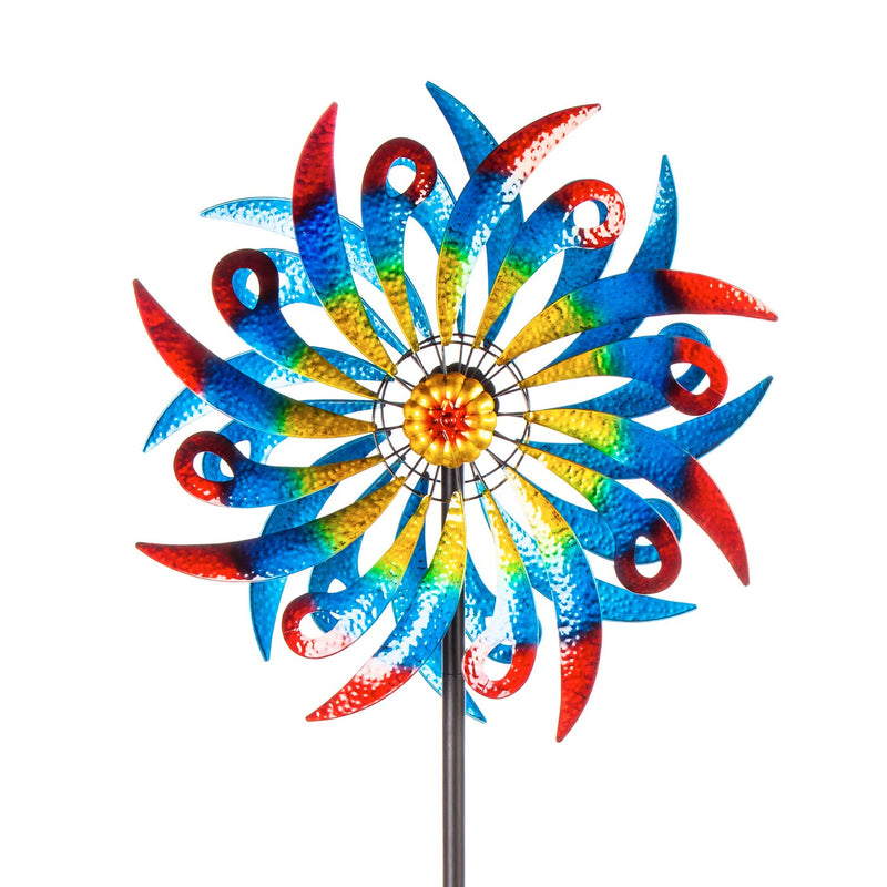 75"H Wind Spinner, Bold Expressions,24"x10.25"x75"inches