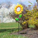 44" Sunflower Mirror Garden Stake,47m3817