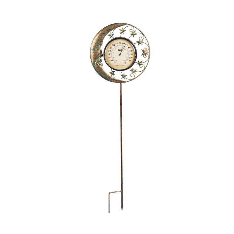 36"H Bronze Thermometer, Sky of Stars,47m3867