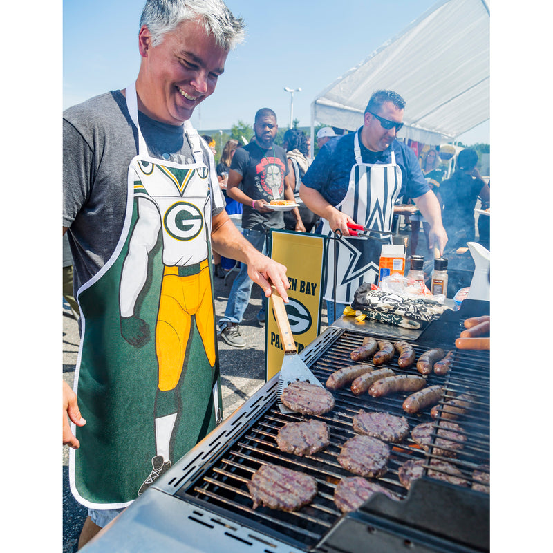 Team Sports America Green Bay Packers, Double Side Apron