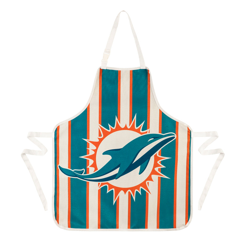 Team Sports America Miami Dolphins, Double Side Apron