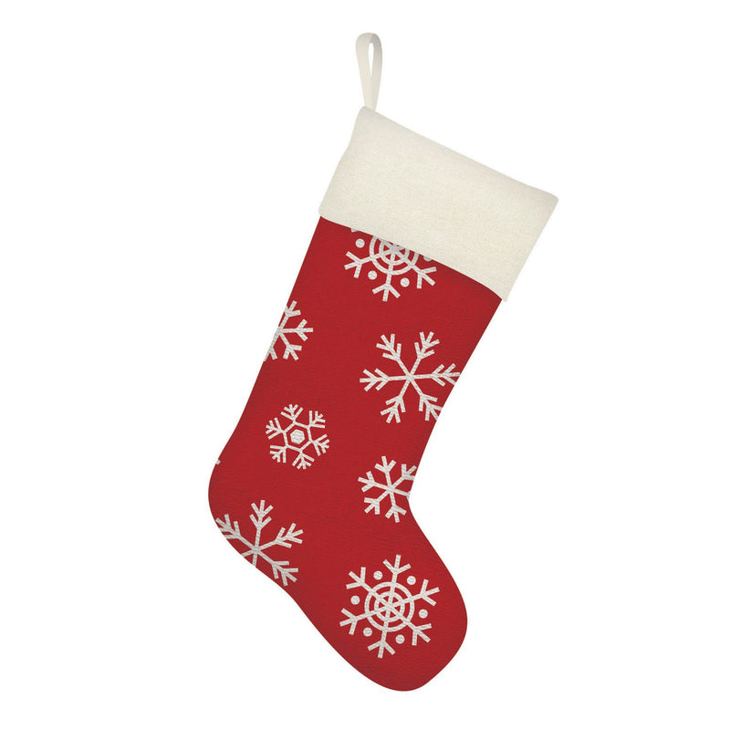 18'' Hook Stockings, Santa, 10'' x 1'' x 18'' inches