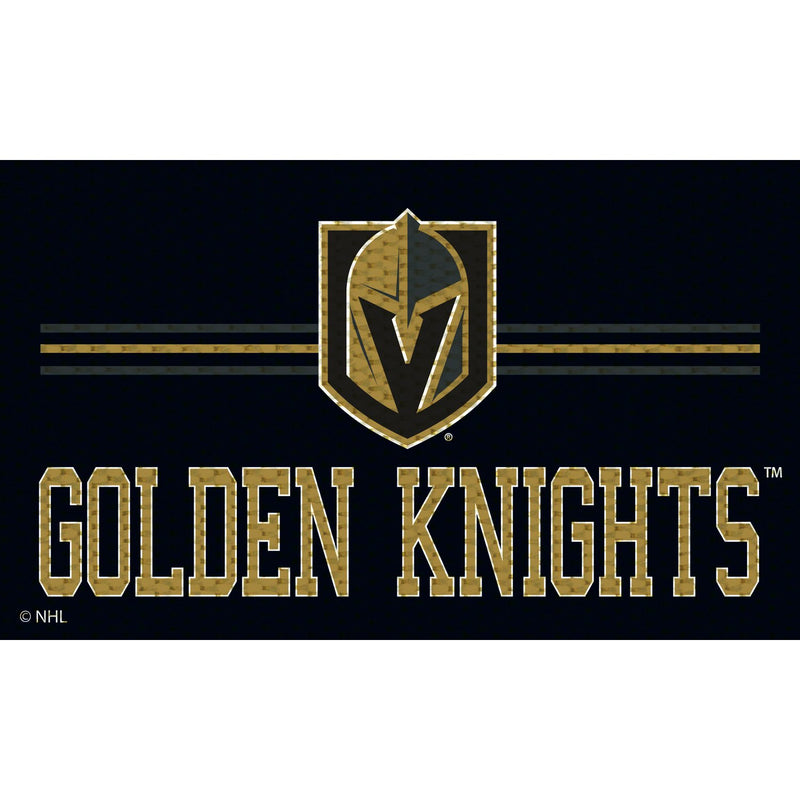 Las Vegas Golden Knights, Indoor/Outdoor Rug 3x5,20.1"x16"x0.6"inches