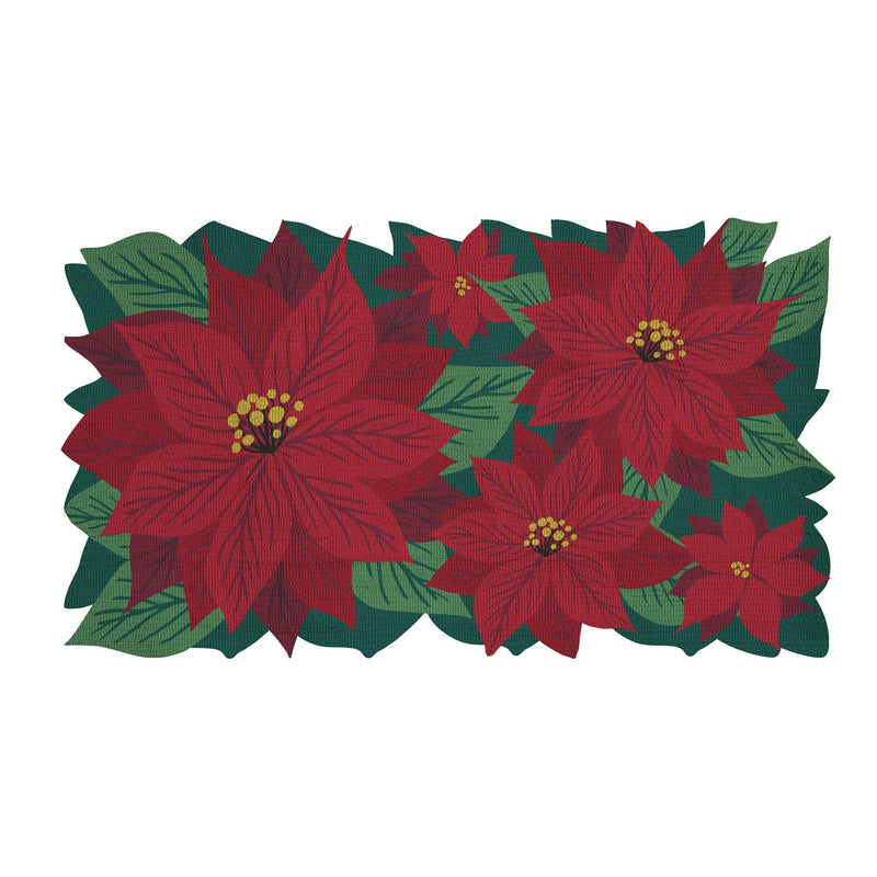 Shaped Hooked Rug 24"x42",4or079
