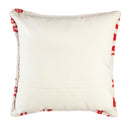 White Snowflake Hooked Pillow -  18"x18",4p21179