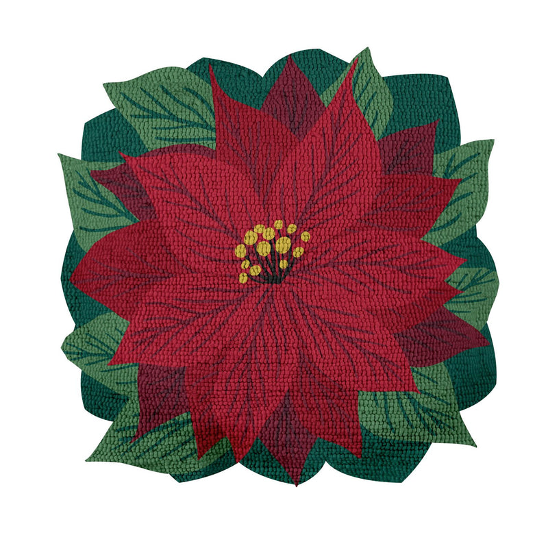 Shaped Hooked Pillow 18"x18",4p4962