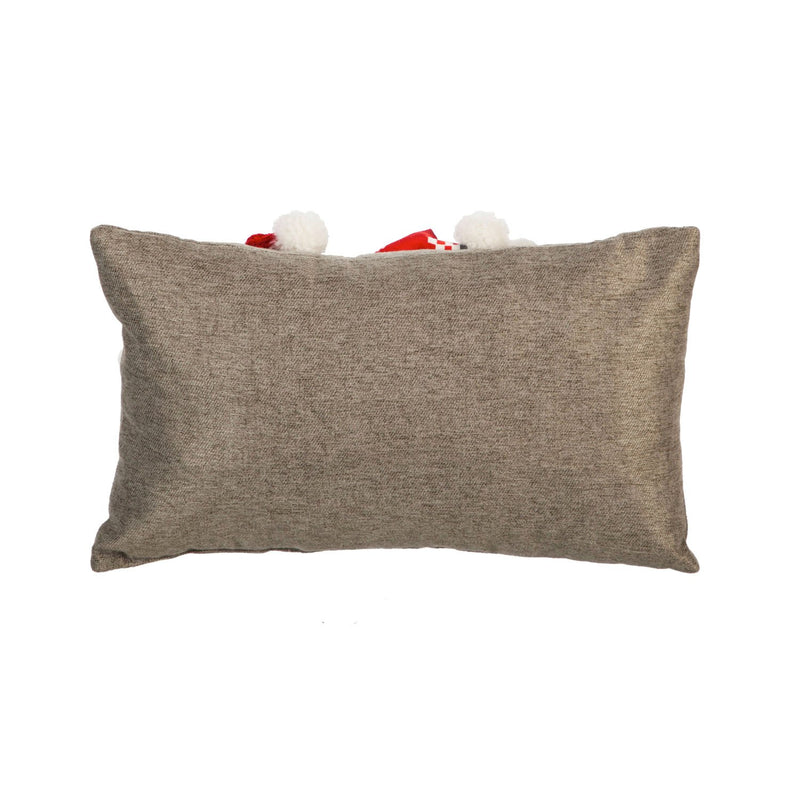Gnome Lumbar Pillow, 16'' x 4.5'' x 10'' inches