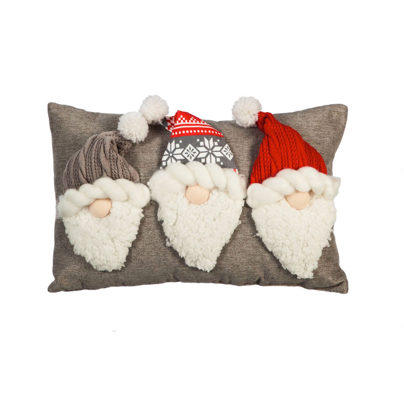 Gnome Lumbar Pillow, 16'' x 4.5'' x 10'' inches