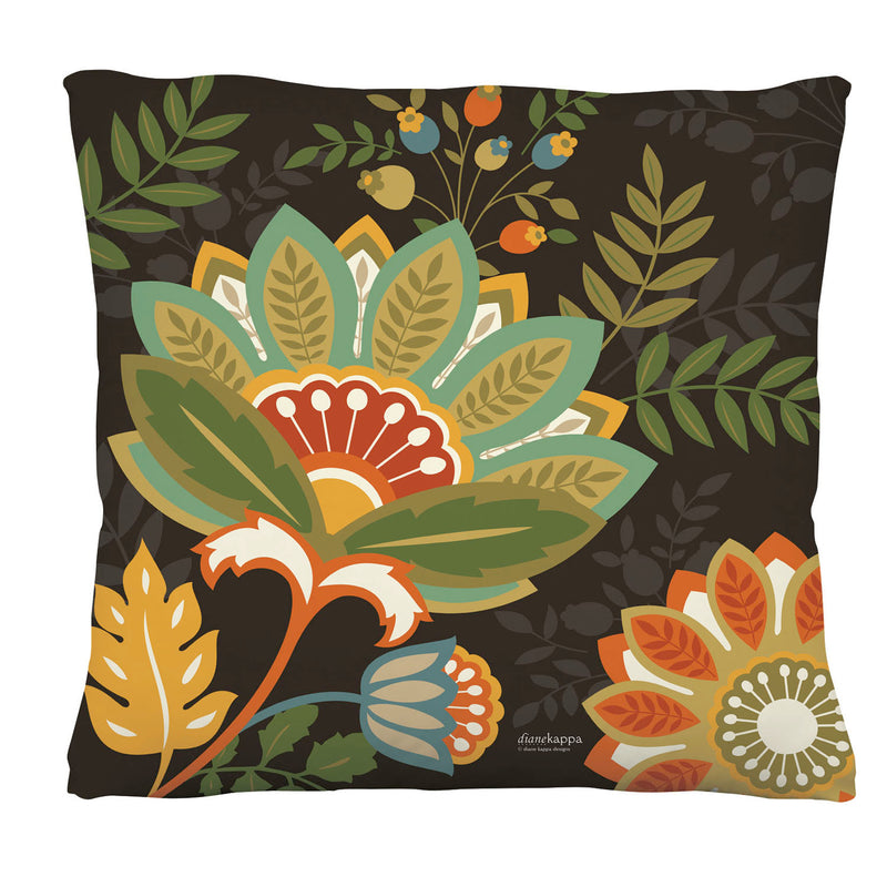 Harvest Blessings Floral Interchangeable Pillow Cover,4plc408
