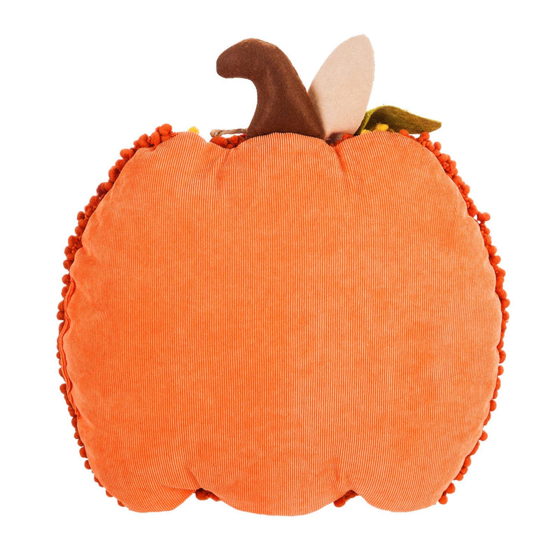 Pumpkin Shaped Pillow, 16'' x 4'' x 17'' inches
