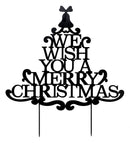 Merry Christmas Wishes Tree Metal Garden Stake,54907