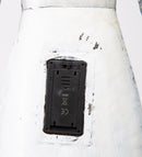 Indoor/Outdoor Metal Angel With Lighted Gift, 8.25"x5.75"x34.75"inches