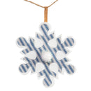 Snowflakes Seasonal Decor Banner,58b050