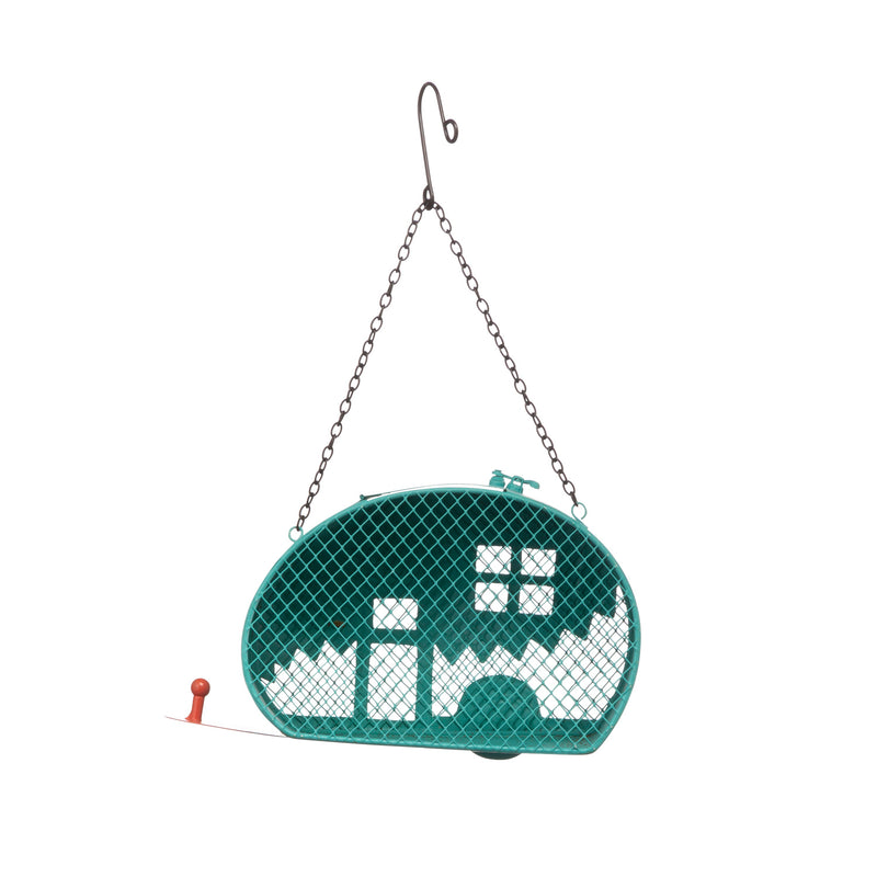 Metal Camper Birdfeeder,59n97