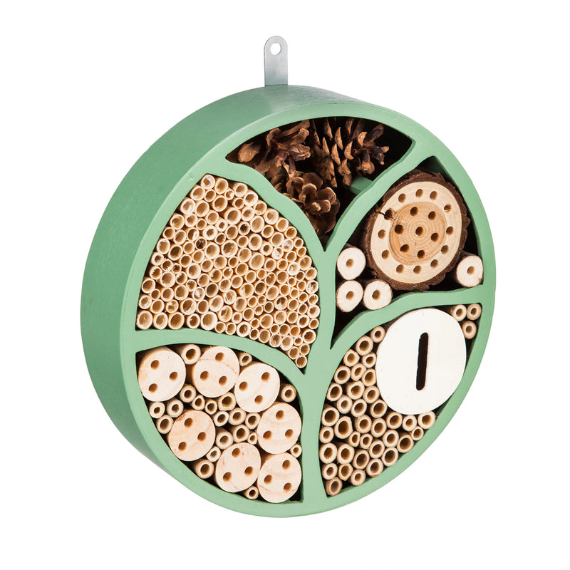 Evergreen Bird House,11" Multi Habitat, Tree of Life,  light green,11.4173x2.55905x11.4173 Inches