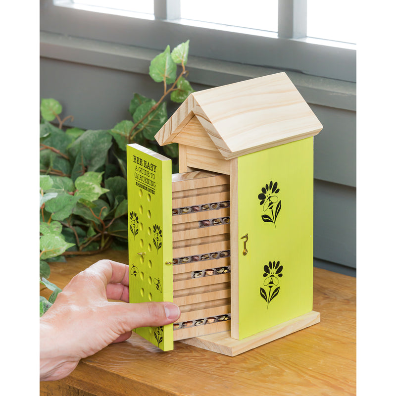 10"H Book Bee House, Bee Easy Bee Observation,5bh198