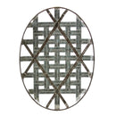 Oval Tobacco Basket Wall Decor,6awd145