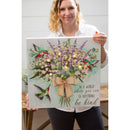 Be Kind LED Wall Canvas, 20"x20",6ltc107893